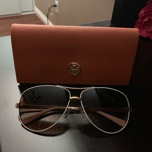 Tori Burch Aviator Sunglasses